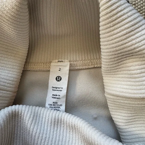 Lululemon Cream Turtleneck Sweater - Picture 3 of 4